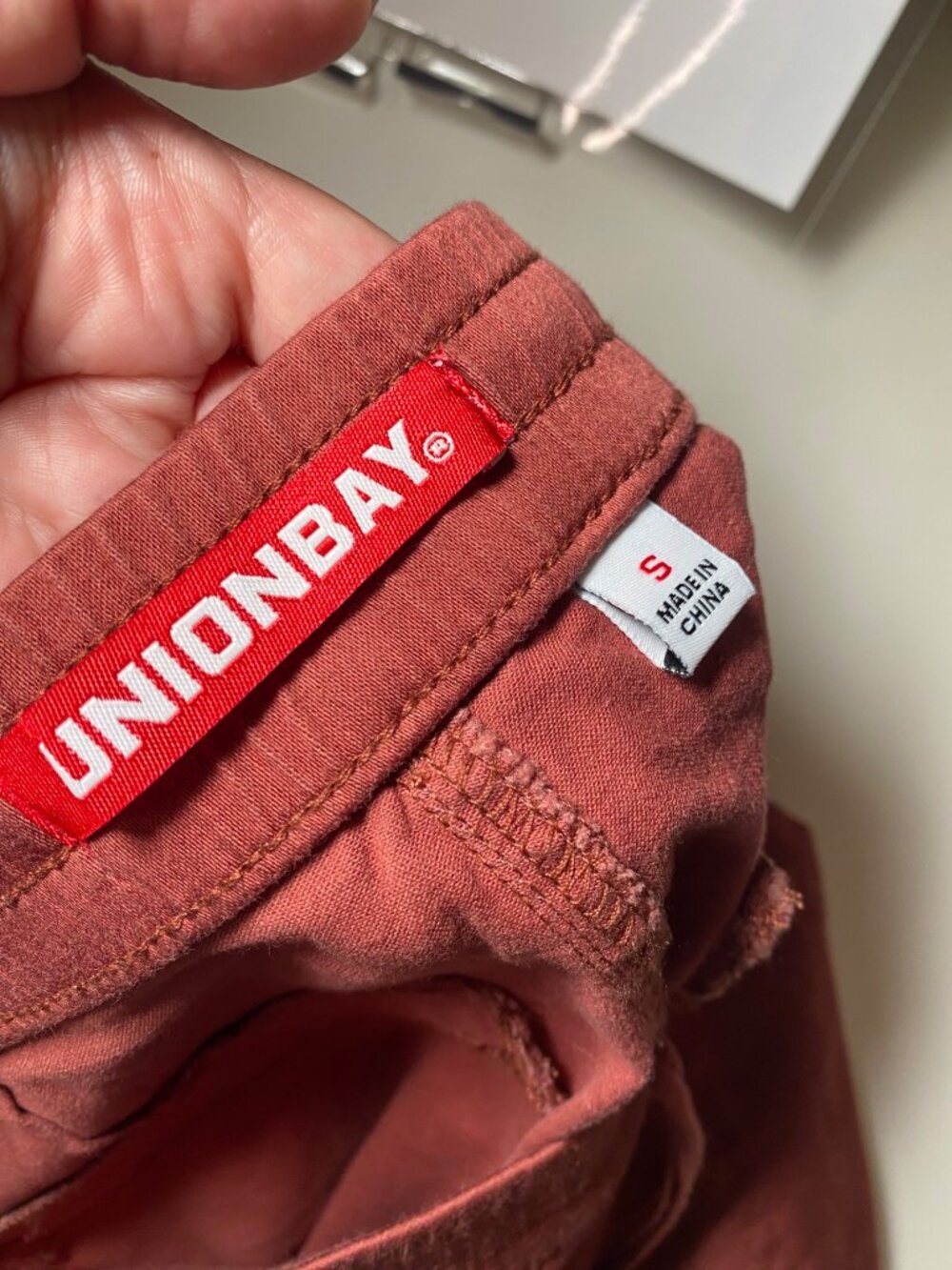 Unionbay Rust Drawstring Utility Shorts Size Small - Picture 4 of 6